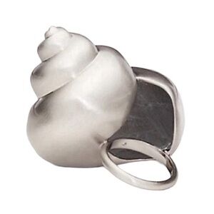 KATE SPADE • Under The Sea Shell Silver Statement Ring
